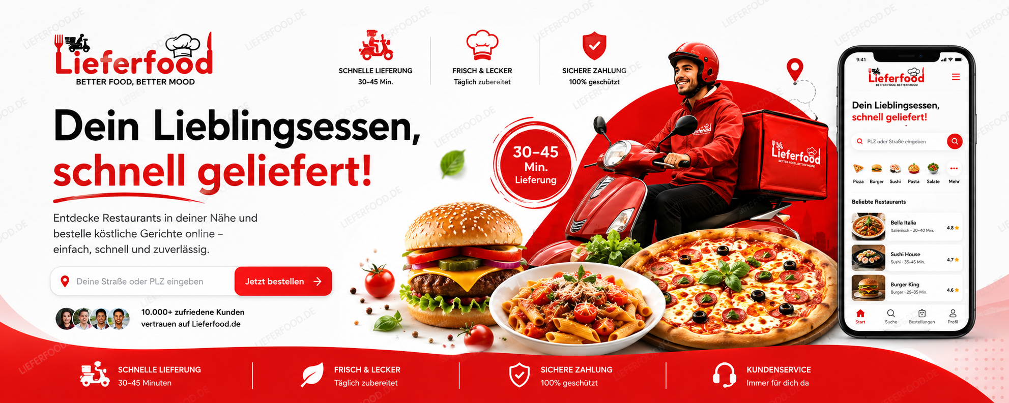 Sonderangebote Lieferfood