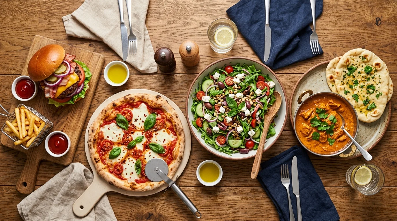 Pizza, Burger oder Sushi? Wie Lieferfood kulinarische Vielfalt nach Hause bringt